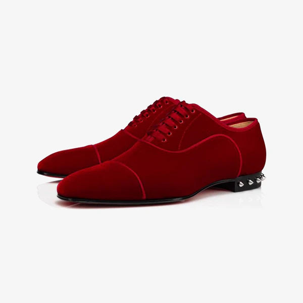 Satin Lace-Up Shoes with Grosgrain Ribbon