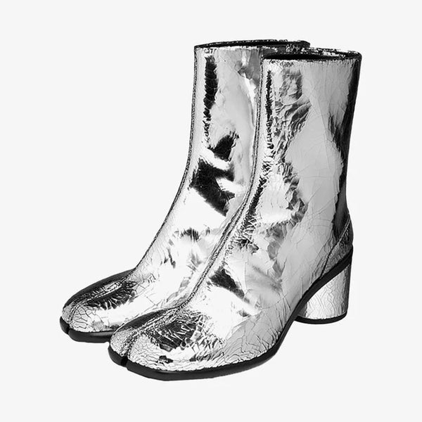 Broken Mirror Finish Boots Men's