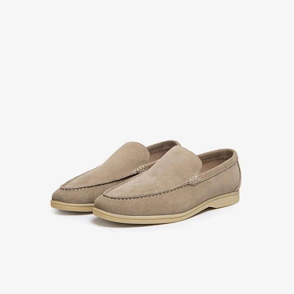 Men's Cowhide Slip-On Loafer Shoes