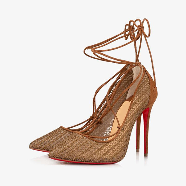 Mesh Pump with Ankle Tie